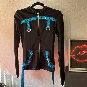 Tripp NYC Gothic Zip Up Jacket